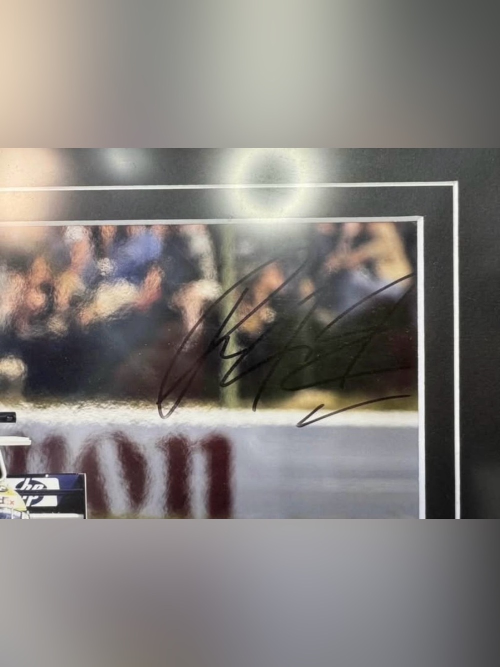 Signed F1 Ralf Schumacher Williams BMW Framed Photo – Hungary 2002 - Picture 3 of 4